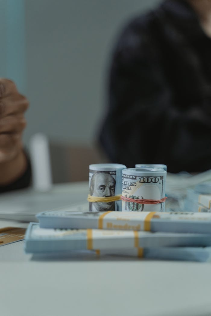 Banknotes on White Table